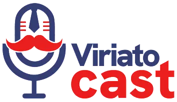 Logo da empresa Viriato Cast - Canal de conteúdo educacional e informativo do Grupo Viriato. Produzimos podcasts, vídeos e materiais sobre gestão empresarial, tributação, empreendedorismo e inovação, compartilhando conhecimento para impulsionar negócios.